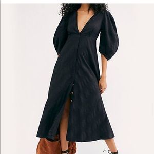 Free People Lydia Midi Dress
